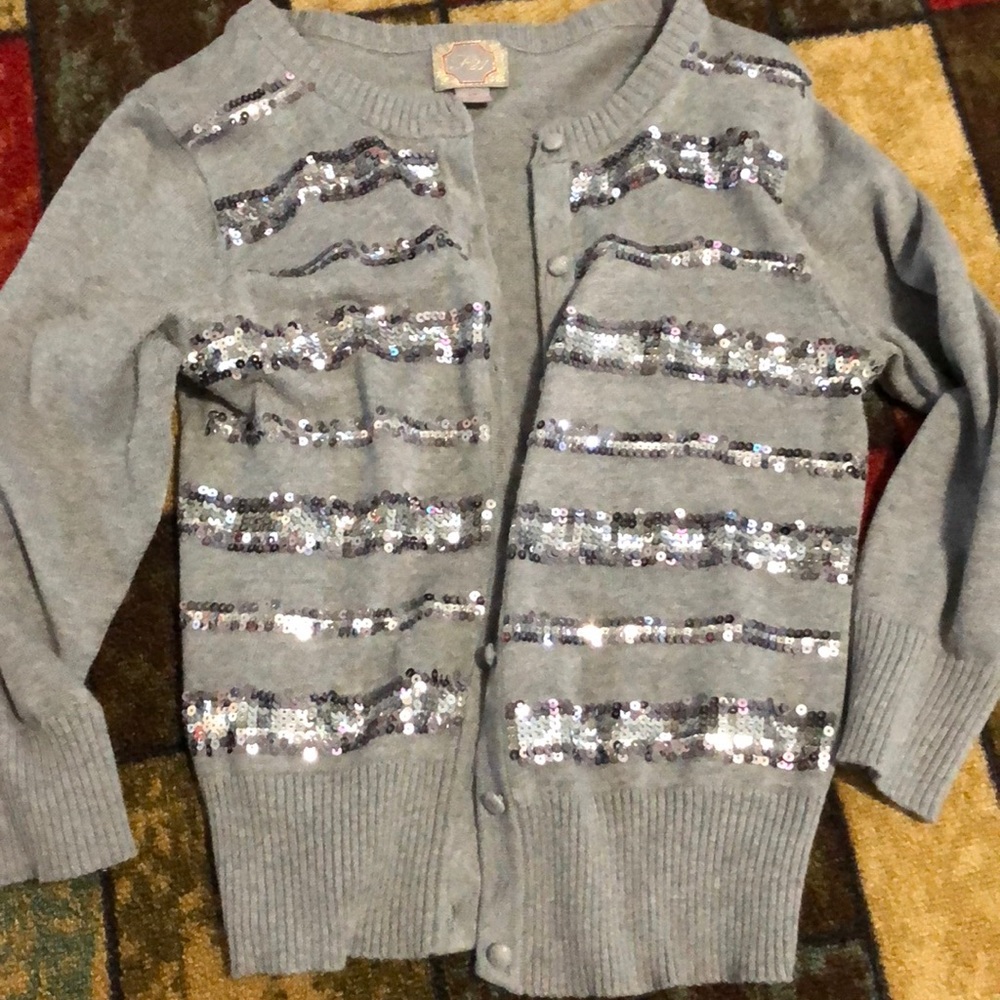 Festive 3/4 sleeve cardigan